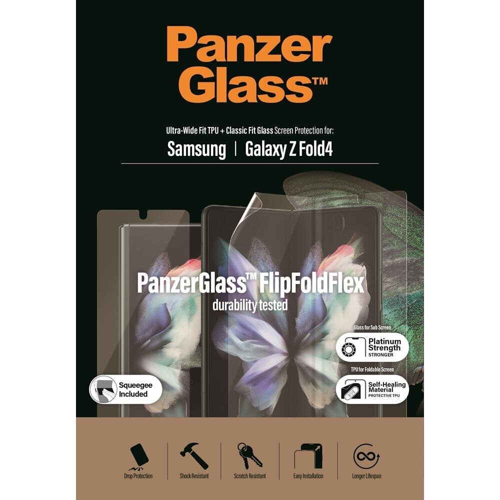 PanzerGlass Ultra-Wide Fit Bundle for Samsung Galaxy Z Fold 4 hind ja info | Ekraani kaitsekiled | kaup24.ee