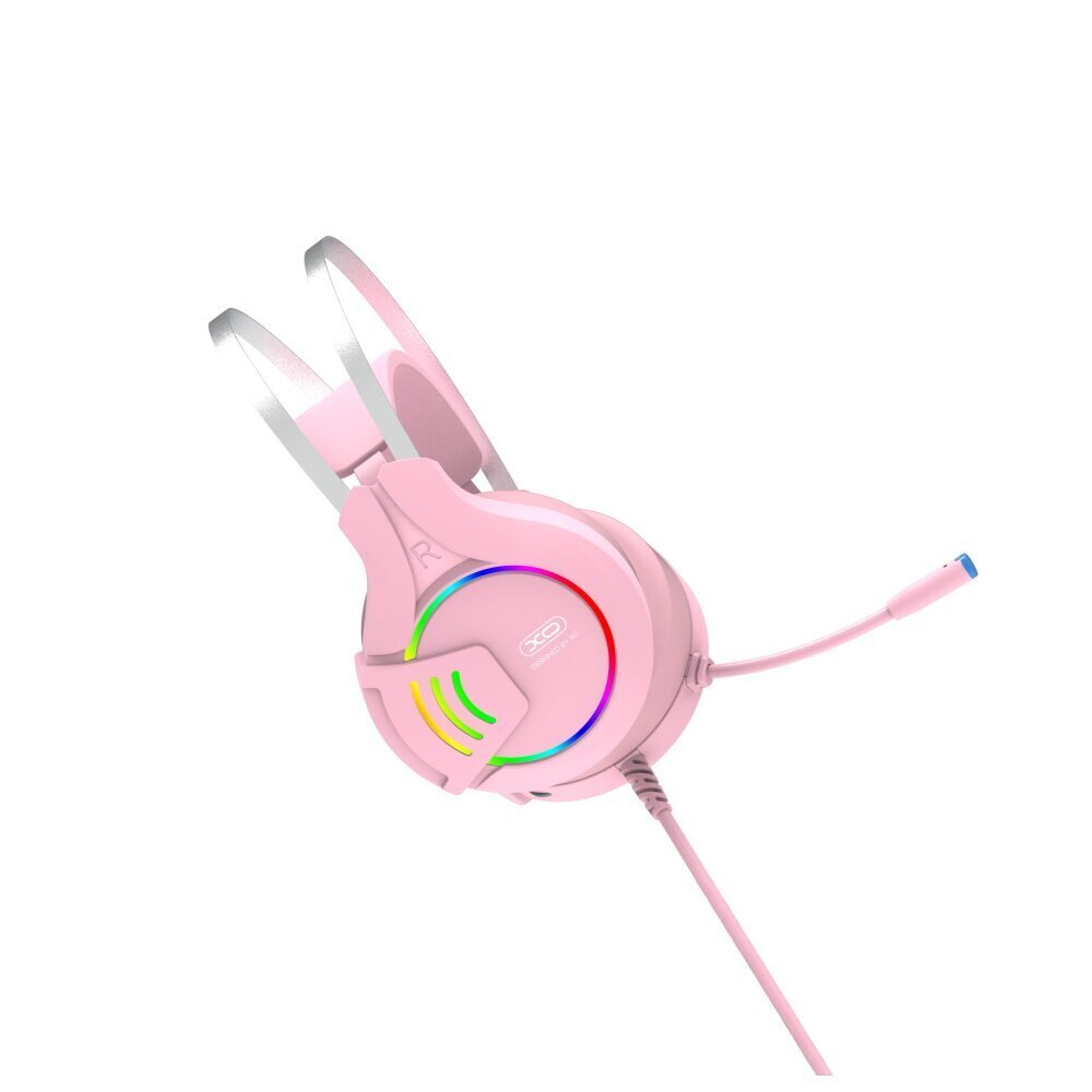 XO wired headphones GE-04 jack 3,5mm pink hind ja info | Kõrvaklapid | kaup24.ee