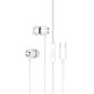 XO wired earphones EP25 USB-C white hind ja info | Kõrvaklapid | kaup24.ee