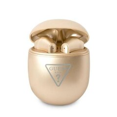 Guess GUTWST82TRD TWS Bluetooth headphones + gold|gold Triangle Logo docking station hind ja info | Kõrvaklapid | kaup24.ee