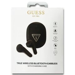 Guess GUTWST82TRK TWS Bluetooth headphones + docking station black|black Triangle Logo цена и информация | Наушники | kaup24.ee