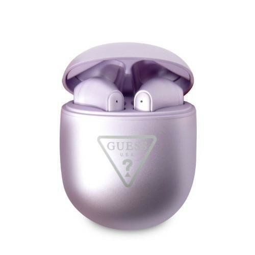 Guess GUTWST82TRU TWS Bluetooth Headphones + Purple|Purple Triangle Logo Docking Station цена и информация | Kõrvaklapid | kaup24.ee