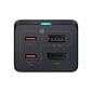 Baseus GaN5 Pro wall charger 2xUSB-C + USB + HDMI, 67W (black) цена и информация | USB jagajad, adapterid | kaup24.ee