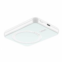 Magnet Wireless Powerbank Vipfan F12, 20W 5000mAh (white) цена и информация | Зарядные устройства Power bank | kaup24.ee