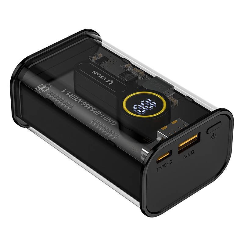 Magnet Wireless Powerbank Vipfan F11, 22.5W 10000mAh (Back) цена и информация | Akupangad | kaup24.ee