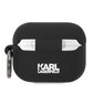 Karl Lagerfeld 3D Logo NFT Karl Head Silicone Case for Airpods Pro Black hind ja info | Kõrvaklappide tarvikud | kaup24.ee