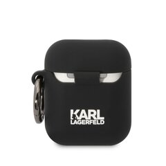 Karl Lagerfeld 3D Logo NFT Choupette Head Silicone Case for Airpods 1|2 Black hind ja info | Kõrvaklappide tarvikud | kaup24.ee