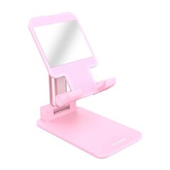 Orico MPHJ-PK-BP phone stand with mirror (pink) цена и информация | Держатели для телефонов | kaup24.ee