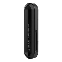 Orico CRS21-BK TF|SD memory card reader, USB 3.0, up to 2TB (black) цена и информация | Адаптеры и USB-hub | kaup24.ee