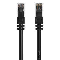 Orico RJ45 Cat.6 Round Ethernet Network Cable 1m (Black) hind ja info | Kaablid ja juhtmed | kaup24.ee