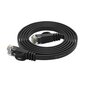 Orico RJ45 Cat.6 Flat Ethernet Network Cable 1m (Black) hind ja info | Kaablid ja juhtmed | kaup24.ee