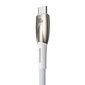 USB cable for USB-C Baseus Glimmer Series, 100W, 1m (White) hind ja info | Mobiiltelefonide kaablid | kaup24.ee