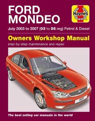 Ford Mondeo Petrol & Diesel (03-07) hind ja info | Reisiraamatud, reisijuhid | kaup24.ee