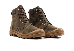 Мужские ботинки PALLADIUM PALLABROUSSE WP+, коричневый цена и информация | Кроссовки для мужчин | kaup24.ee