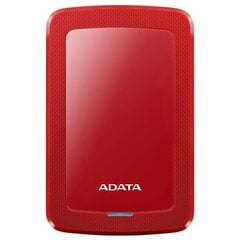Väline kõvaketas A-DATA DashDrive HV300 2.5'' 1TB USB3.1, punane цена и информация | Жёсткие диски (SSD, HDD) | kaup24.ee