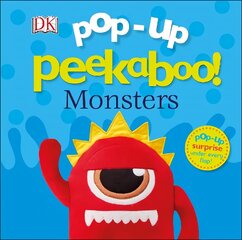 Pop-Up Peekaboo! Monsters цена и информация | Книги для малышей | kaup24.ee