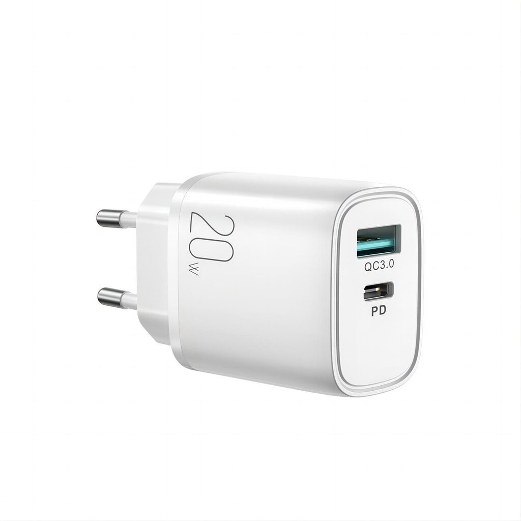 Joyroom USB-A QC3.0 / USB-C PD (L-QP2011) hind ja info | Mobiiltelefonide laadijad | kaup24.ee