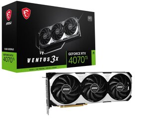 MSI GeForce RTX 4070 Ti VENTUS 3X 12G OC цена и информация | Видеокарты | kaup24.ee