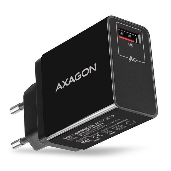 Axagon ACU-QC19 hind ja info | Mobiiltelefonide laadijad | kaup24.ee