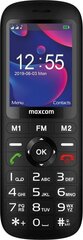 Maxcom MM740 Black цена и информация | Мобильные телефоны | kaup24.ee