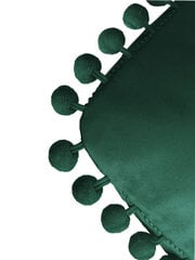 Наволочка декоративная Fluffy 45x45 A662 - бутылочно-зеленая цена и информация | Декоративные подушки и наволочки | kaup24.ee