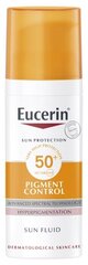 Солнцезащитный крем для лица Eucerin Sun Protection Pigment Control SPF50+ 50мл цена и информация | Кремы от загара | kaup24.ee