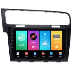 Androidi multimeediatahvelarvuti 10-tolline autostereo USB/WiFi/GPS/Bluetooth, Volswagen Golf 7 2011–21 цена и информация | Автомагнитолы, мультимедиа | kaup24.ee