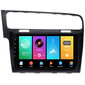 Androidi multimeediatahvelarvuti 10-tolline autostereo USB/WiFi/GPS/Bluetooth, Volswagen Golf 7 2011–21 hind ja info | Autoraadiod, multimeedia | kaup24.ee