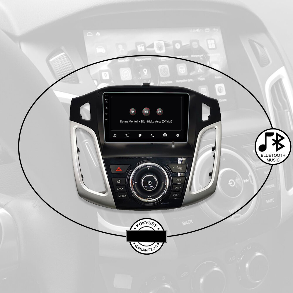 Android Multimedia Ford Focus 2011-19 hind ja info | Autoraadiod, multimeedia | kaup24.ee