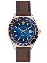 Meeste käekell Versace V11080017 Hellenyium GMT 42mm 5ATM цена и информация | Мужские часы | kaup24.ee