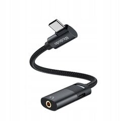 Mcdodo telefoniadapter, USB C, minipesa 3,5 mm, koos DAC-ga CA-1880 цена и информация | Кабели для телефонов | kaup24.ee