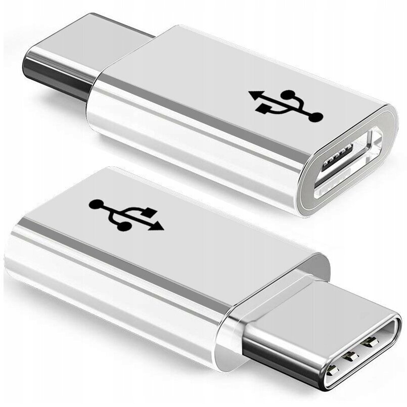 Micro USB / USB-C adapter / pesa 0004 hind ja info | USB jagajad, adapterid | kaup24.ee