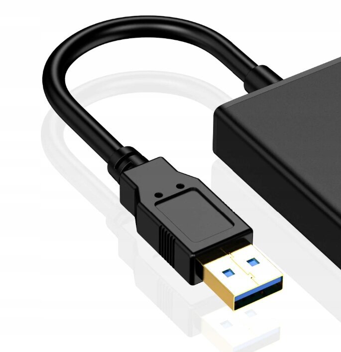 Adapter arvutile, CO2, USB HDMI FULL HD Converter 0110 hind ja info | USB jagajad, adapterid | kaup24.ee