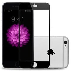 Karastatud klaas, iPhone 7 8 PLUS jaoks, 10D, must hind ja info | Ekraani kaitsekiled | kaup24.ee