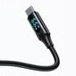 McDodo telefonikaabel, DIGITAL PRO USB-C 5A 66W 1.2m must hind ja info | Mobiiltelefonide kaablid | kaup24.ee