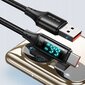 McDodo telefonikaabel, DIGITAL PRO USB-C 5A 66W 1.2m must цена и информация | Mobiiltelefonide kaablid | kaup24.ee