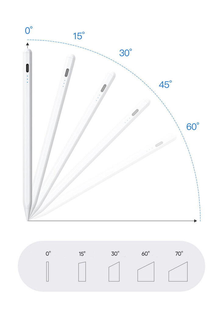 Telefoni pliiats CO2 STYLUS, Apple , PENCIL IPAD AIR / PRO GEN 2 jaoks цена и информация | Tahvelarvuti lisatarvikud | kaup24.ee