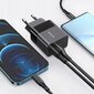 Mcdodo telefonilaadija, kiire, USB, USB-C, 20W, Iphone'ile, universaalne, must цена и информация | Mobiiltelefonide laadijad | kaup24.ee