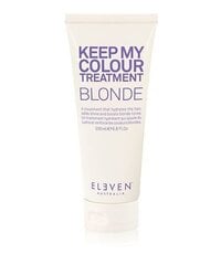 Juuksemask Eleven australia keep my color blonde Blondid juuksed heledaks 200ml hind ja info | Maskid, õlid, seerumid | kaup24.ee