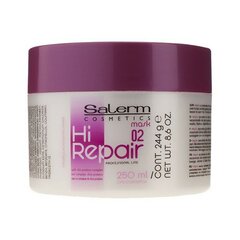 Taastav juuksemask Hi Repair 02 Salerm 250 ml цена и информация | Маски, масла, сыворотки | kaup24.ee