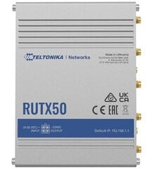 Teltonika Industrial 5G RUTX50 цена и информация | Маршрутизаторы (роутеры) | kaup24.ee