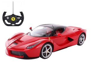 Auto Ferrari Rastar koos kaugjuhtimispuldiga 1:14, punane цена и информация | Развивающий мелкую моторику - кинетический песок KeyCraft NV215 (80 г) детям от 3+ лет, бежевый | kaup24.ee