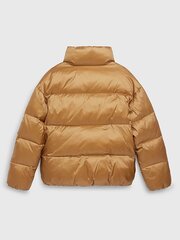 Куртка для девочки TOMMY HILFIGER Boxy Shiny Puffer Khaki цена и информация | Куртки, пальто для девочек | kaup24.ee