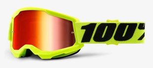 Детские снегозащитные очки MX 100% Starta 2 Junior, желтый цвет цена и информация | Лыжные очки | kaup24.ee