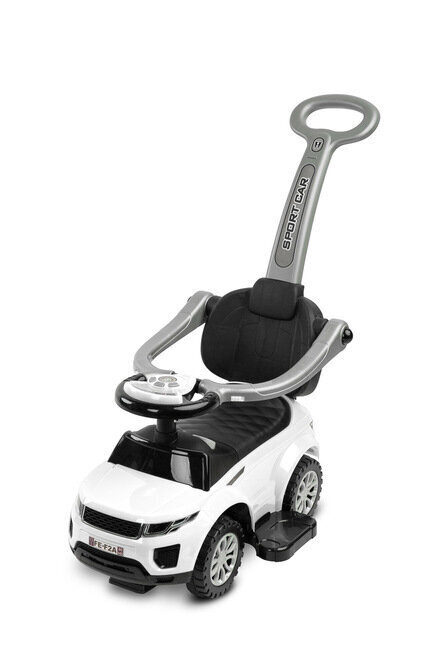 Tõukeauto Sport Car, valge hind ja info | Imikute mänguasjad | kaup24.ee