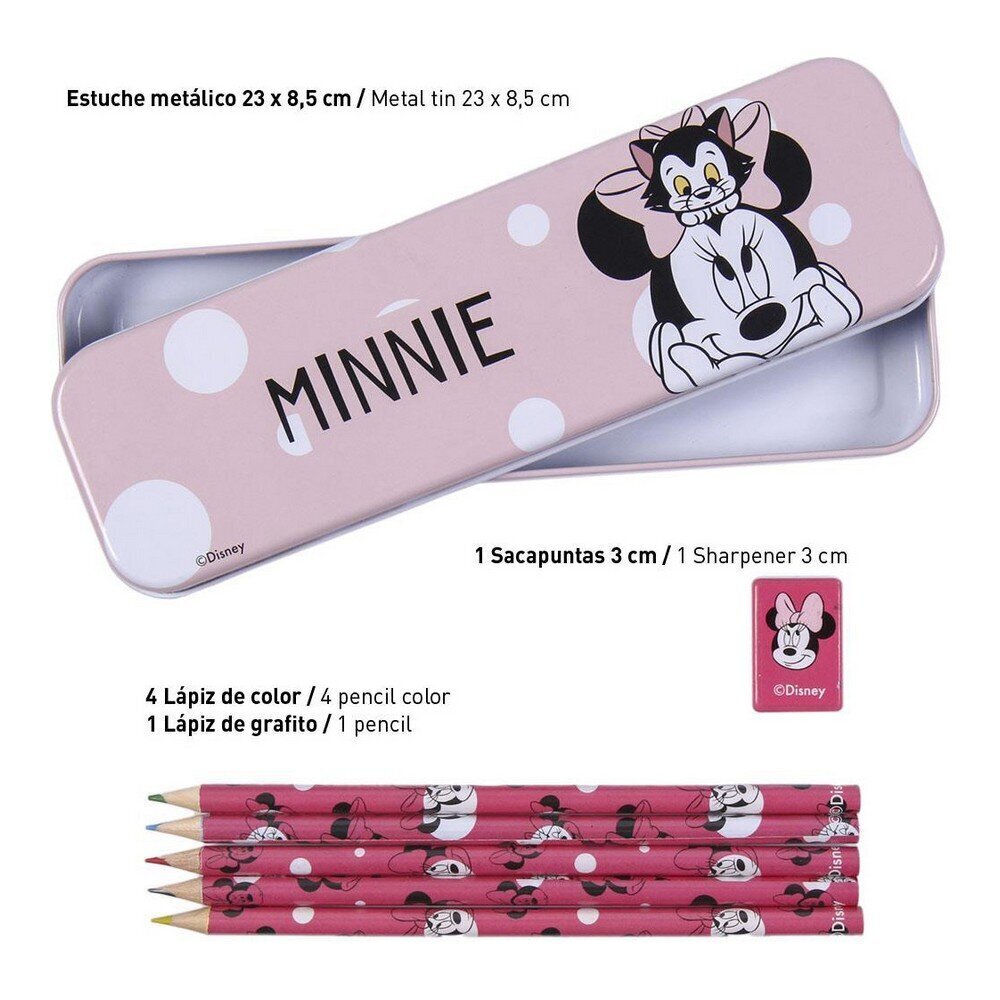 Kirjatarvete komplekt Minnie Mouse 16 osa цена и информация | Kirjatarbed | kaup24.ee