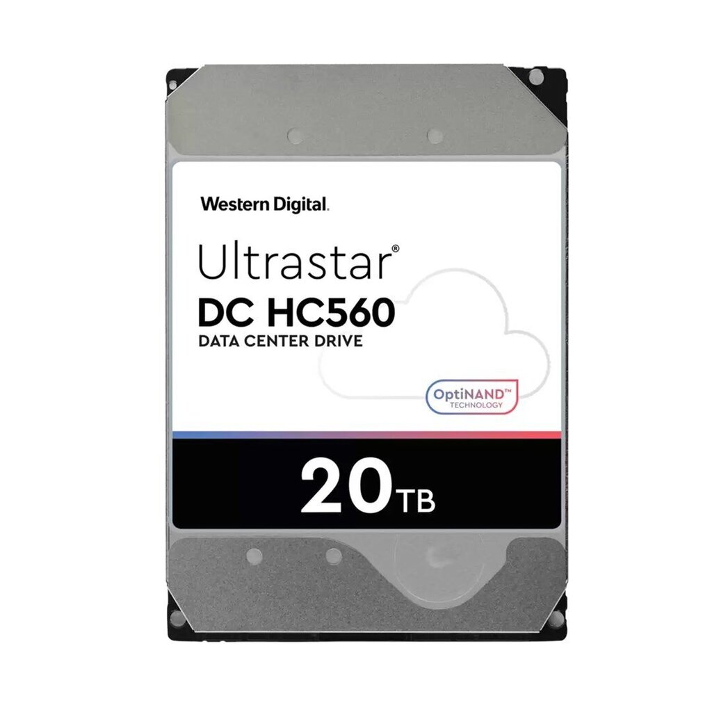 Western Digital Ultrastar DC HC560 (0F38785), 20TB цена и информация | Sisemised kõvakettad (HDD, SSD, Hybrid) | kaup24.ee