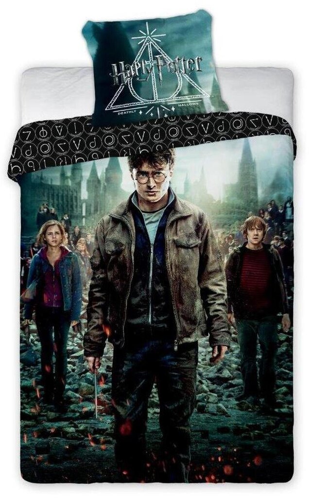 Voodipesu komplekt Harry Potter, 135x200 cm, 2 osa hind ja info | Voodipesukomplektid | kaup24.ee