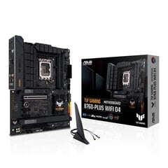 Asus TUF GAMING B760-PLUS WIFI D4, ATX, LGA1700, DDR4 цена и информация | Материнские платы | kaup24.ee