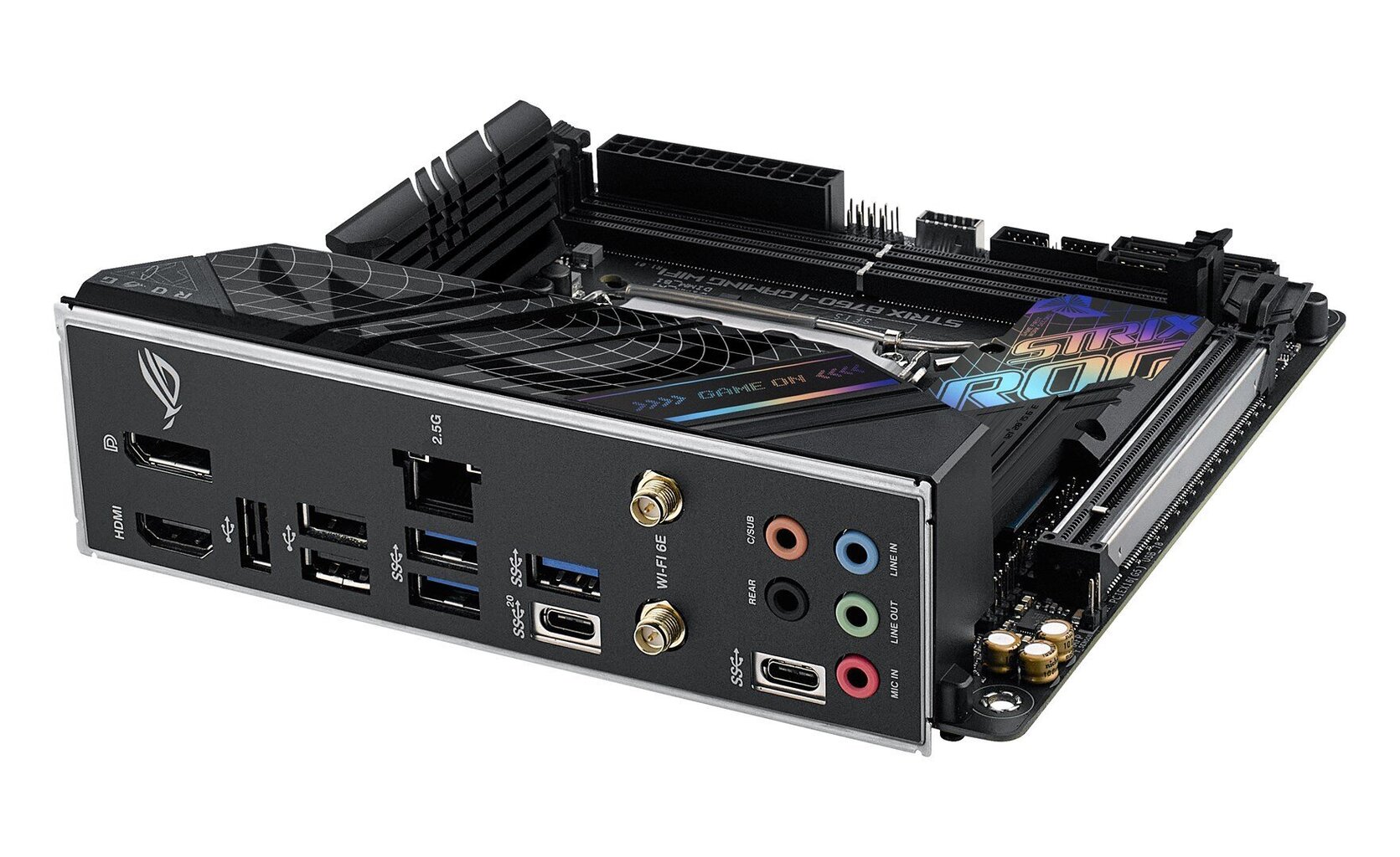 Asus ROG STRIX B760-I GAMING WIFI, Mini ITX, LGA1700, DDR5 hind ja info | Emaplaadid | kaup24.ee